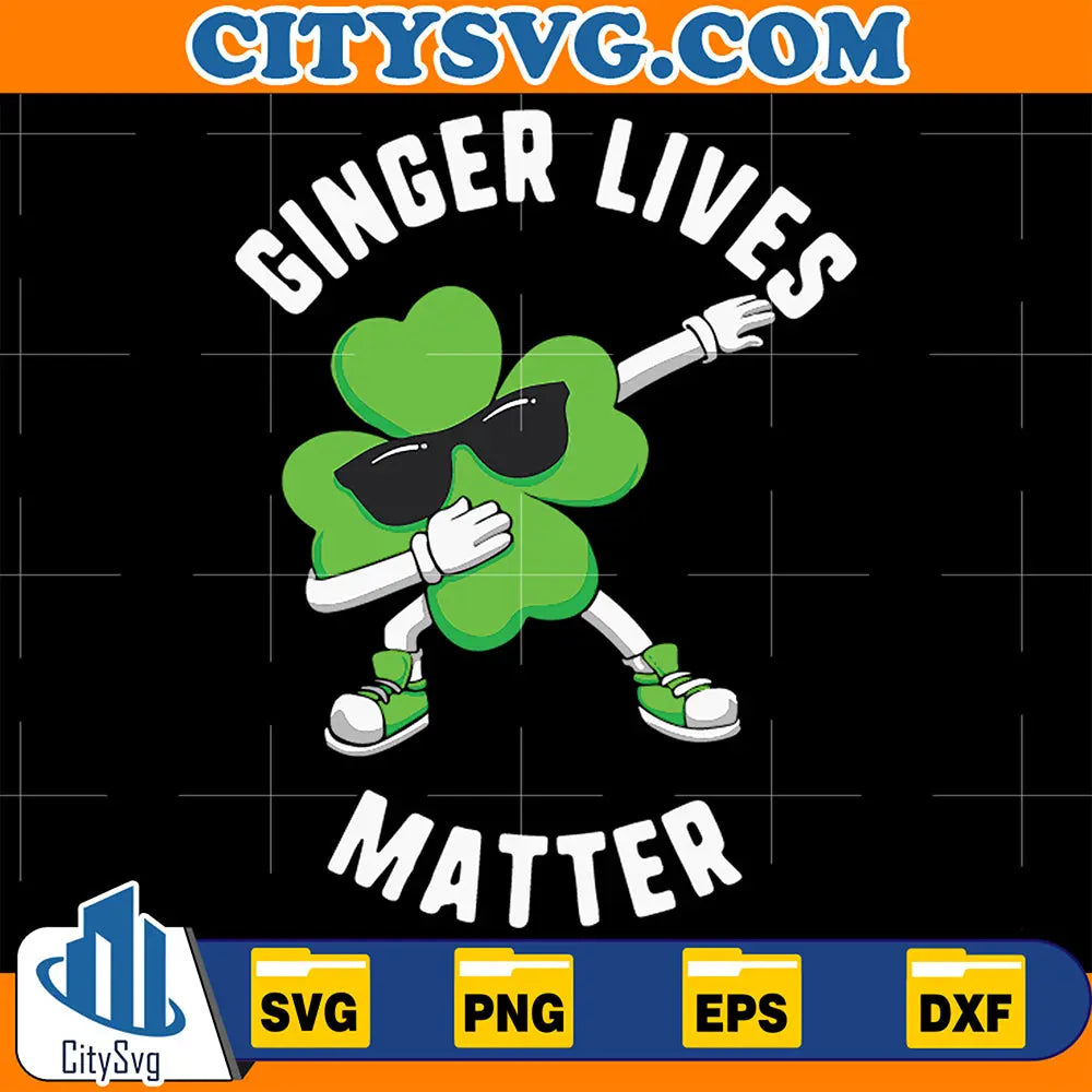 GingerLivesMatterStPatrick_sDaySvg
