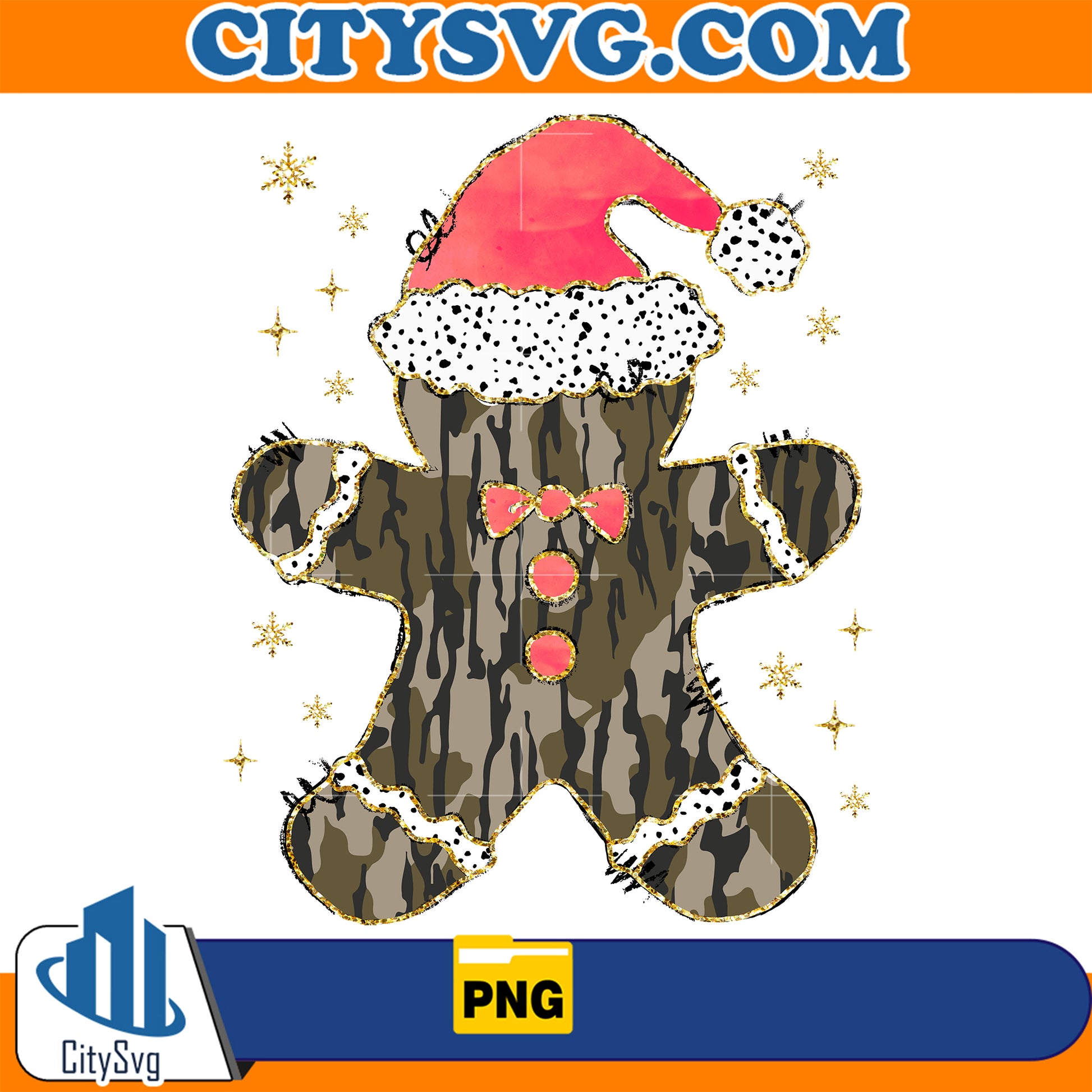 GingerbeadChristmasHuntingPng