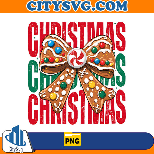 Gingerbread Coquette Bow Png CitySvg