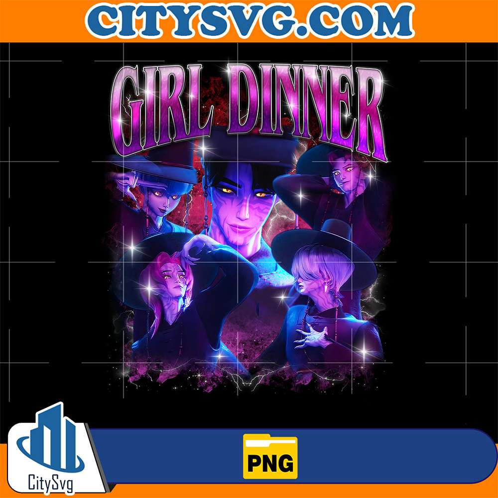 Girl-Dinner-Saja-Boys-Kpop-Demon-Hunters-Png