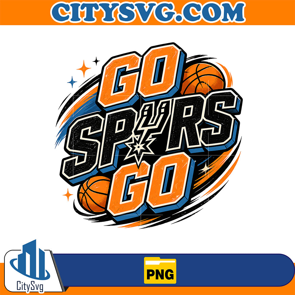 Go-Spurs-Go-Basketball-Fan-Png
