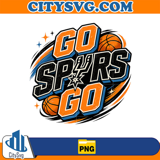 Go-Spurs-Go-Basketball-Fan-Png