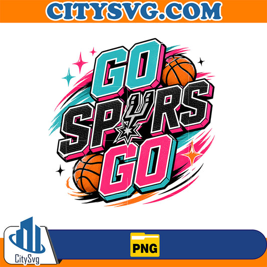 Go-Spurs-Go-Basketball-Png