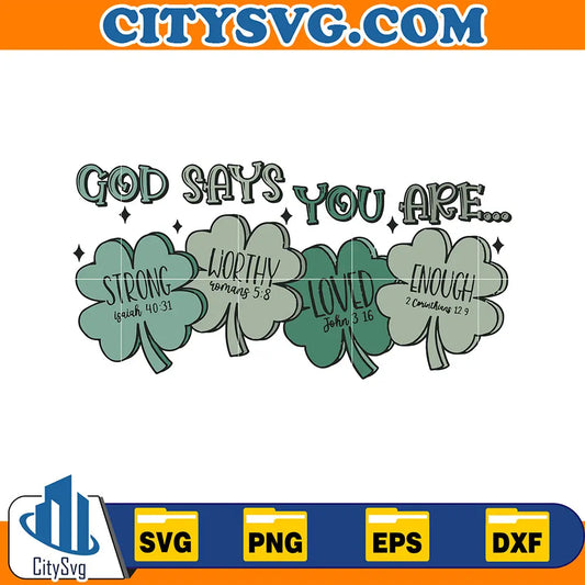 GodSaysIAmPatrick_sDaySvg