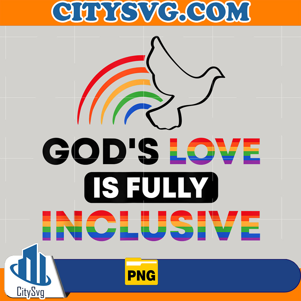 God_sLoveIsFullyInclusiveLgbtPng