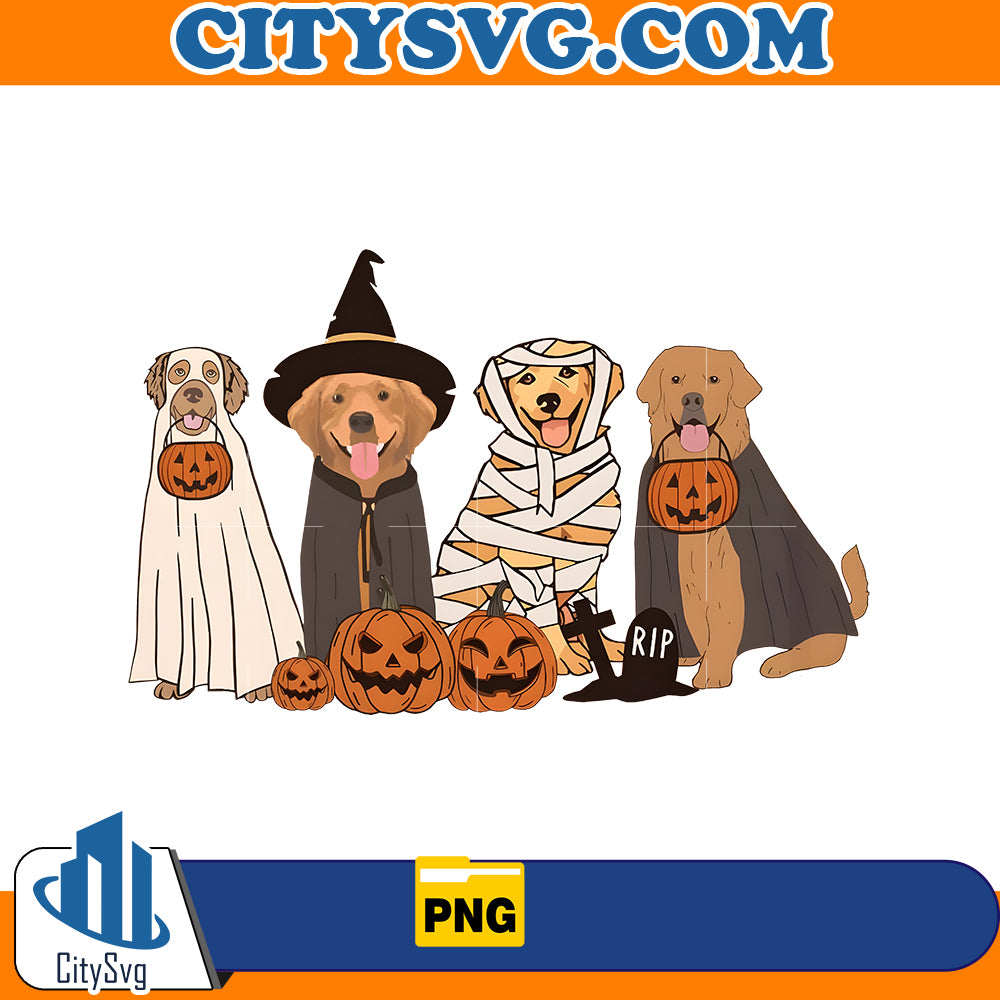 Golden Retriever Ghost Dogs Png