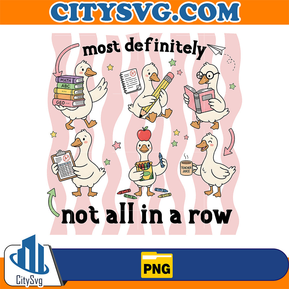 Goose-Back-to-School-Png