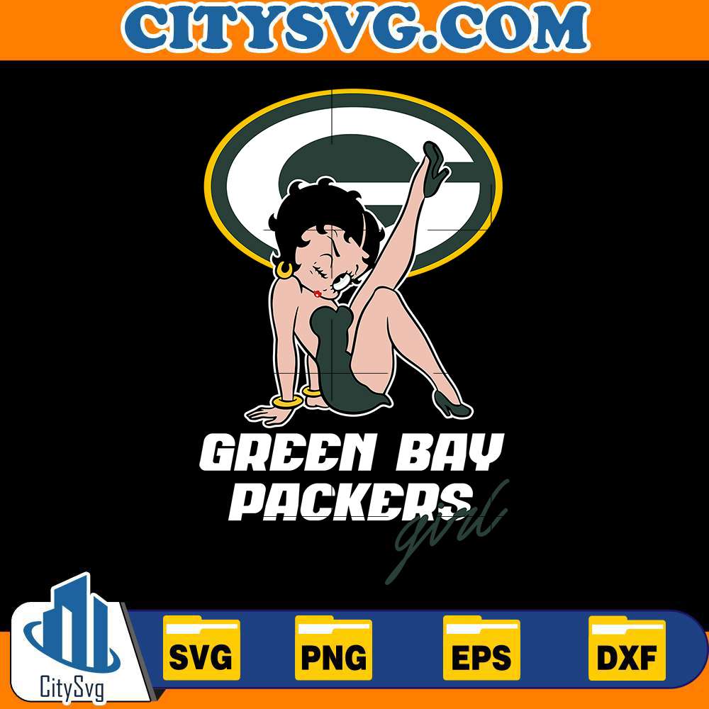 Green-Bay-Packers-Betty-Boop-Svg
