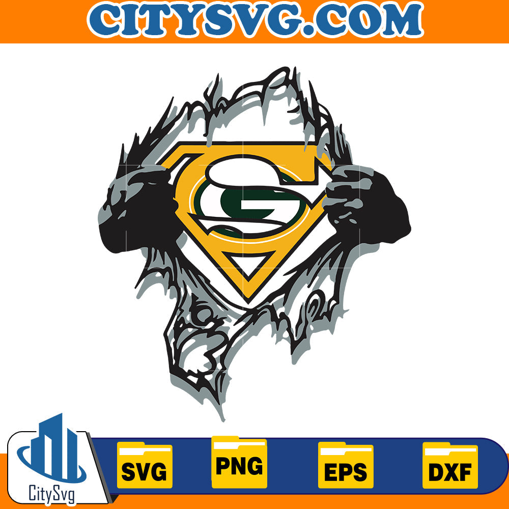 Super Green Bay Packers Svg