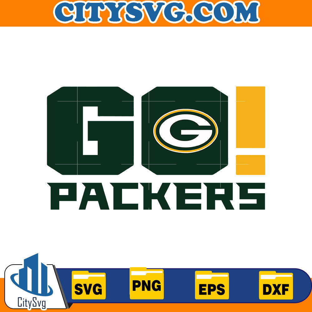 Go Green Bay Packers Svg