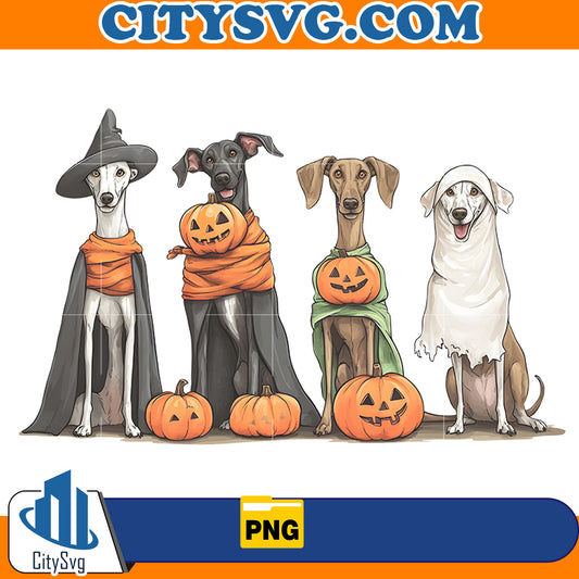 Greyhound Halloween Png