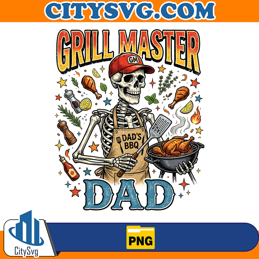 Grill-Master-Skeleton-Dad-Png