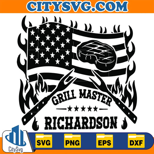 GrillMasterRichardsonSvg
