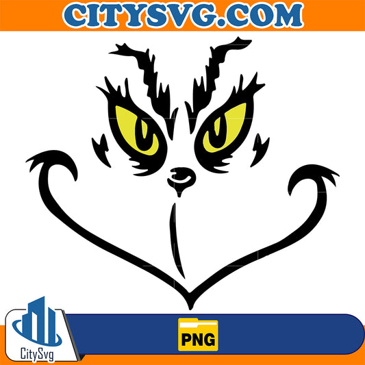 Grinch-Face-Christmas-Png