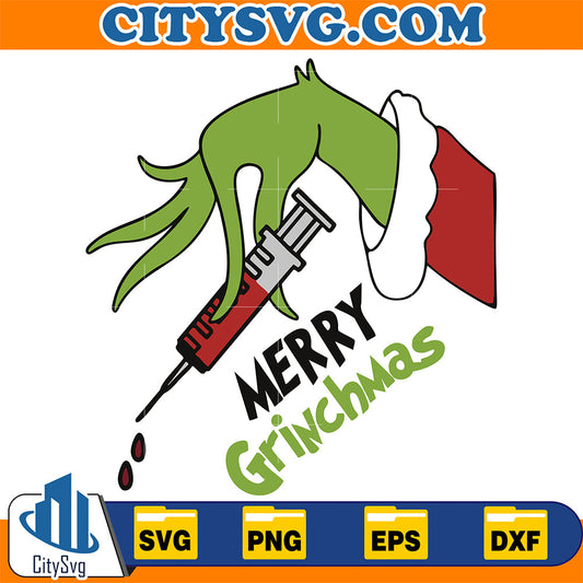 Grinch-Hand-Holding-Syringe-Merry-Grinchmas-Svg