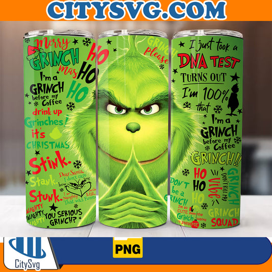 Grinch3DInflatedChristmas20ozSkinnyTumblerPng_3