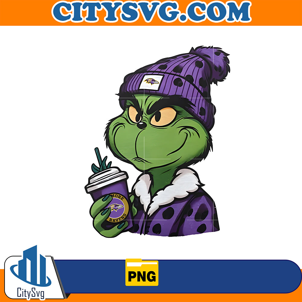 GrinchBaltimoreRavensPng