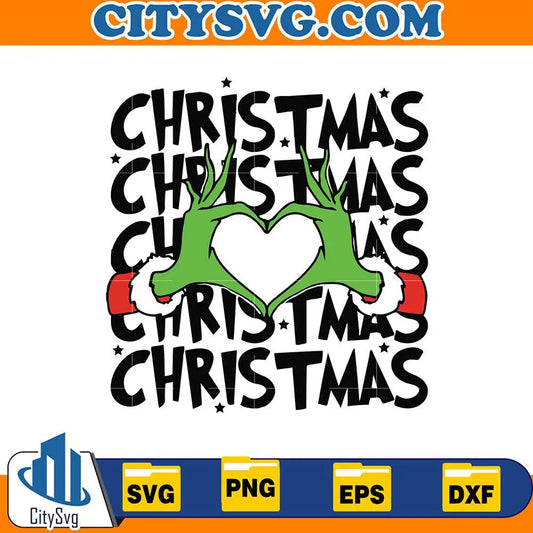 GrinchChristmasSvg