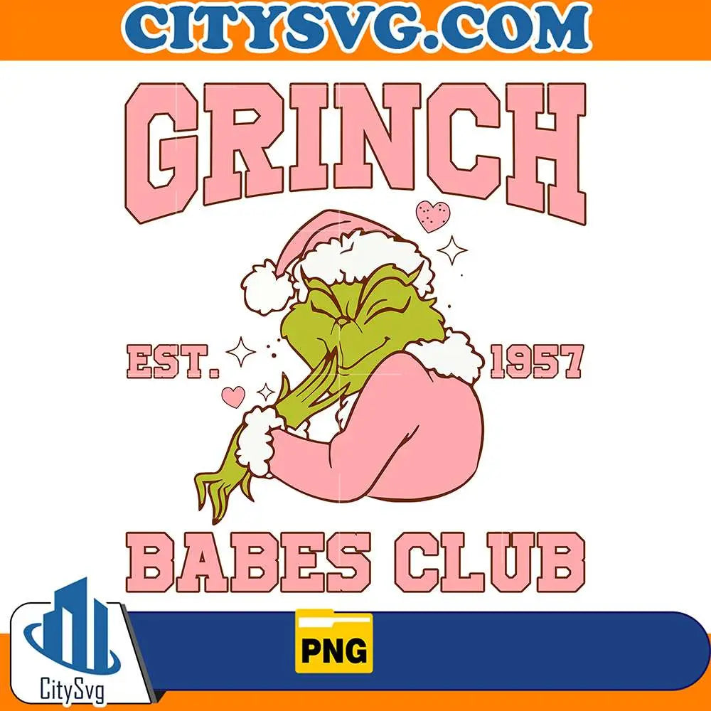 GrinchEst.1957BabesClubChristmasPng