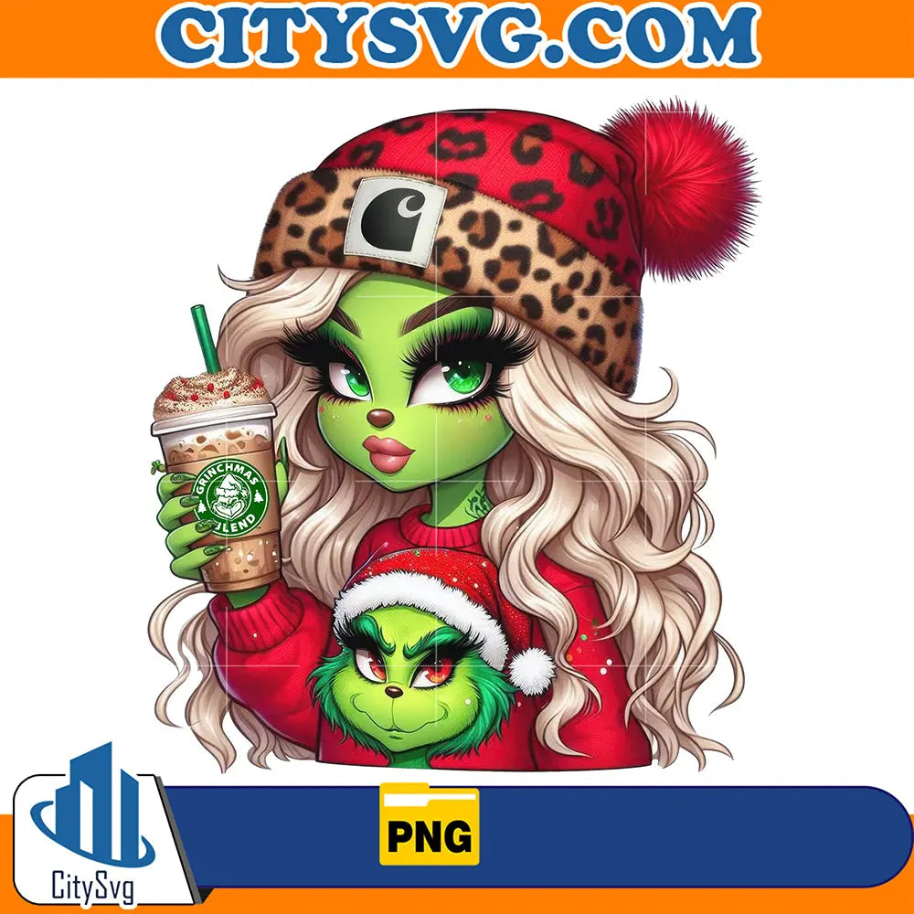 GrinchGirlChristmasPng
