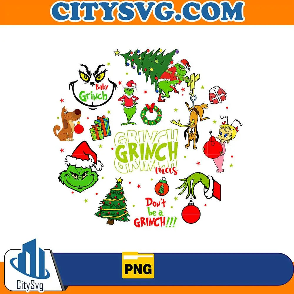 GrinchGrinchGrinchMasDon_tBeAGrinchChristmasPng