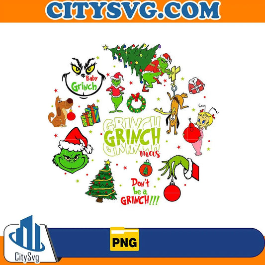 GrinchGrinchGrinchMasDon_tBeAGrinchChristmasPng