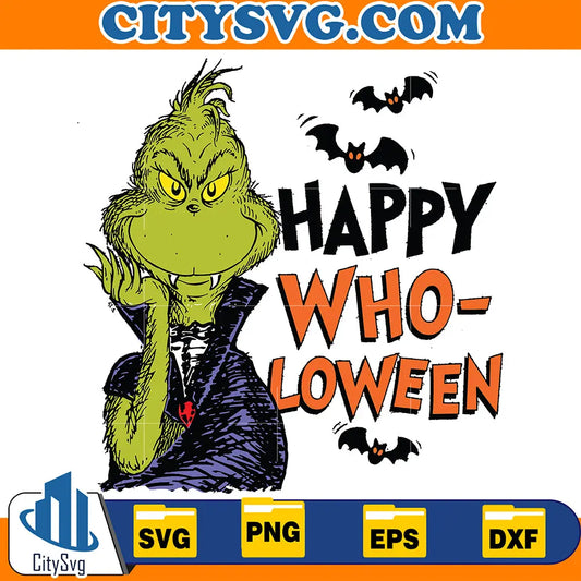 GrinchHappyWholoweenSvg