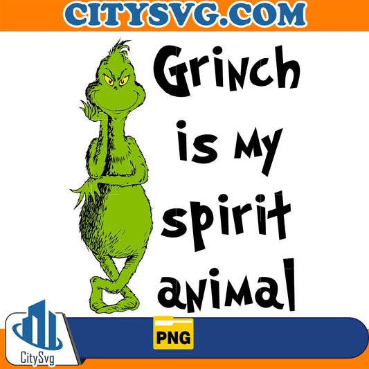 GrinchIsMySpiritAnimalPng