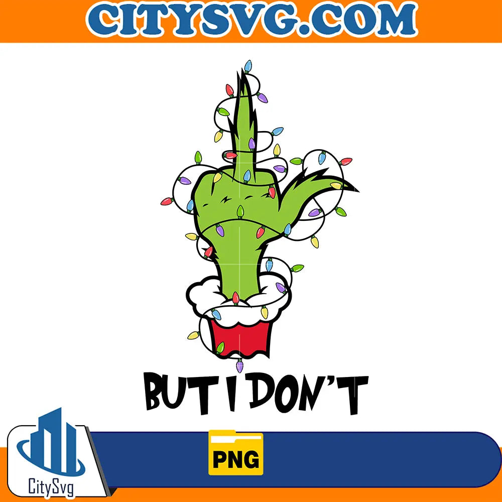 GrinchLightButIDon_tChristmasPng