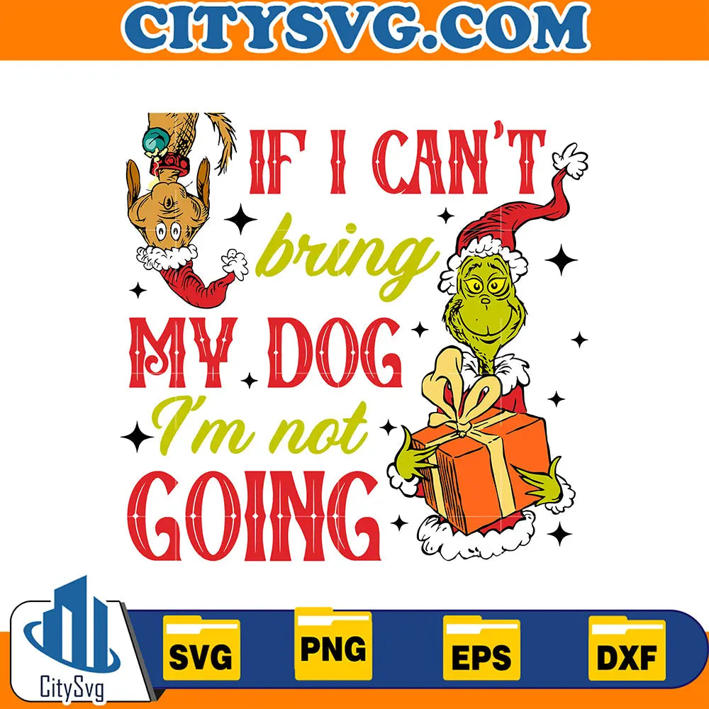 GrinchMaxIfICantBringMyDogSvg