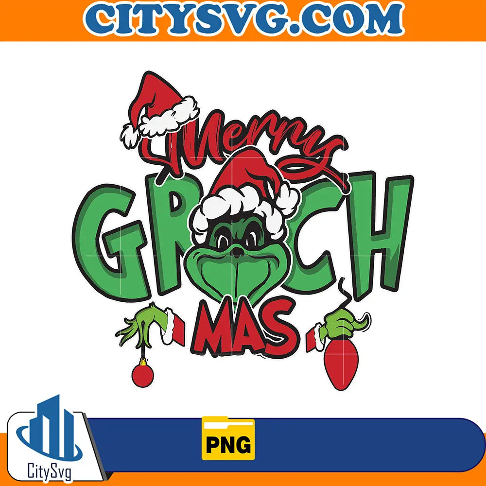 GrinchMerryGrinchmasPng