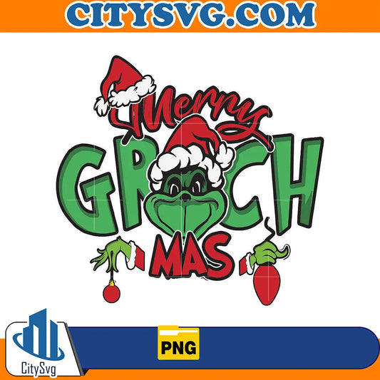 GrinchMerryGrinchmasPng