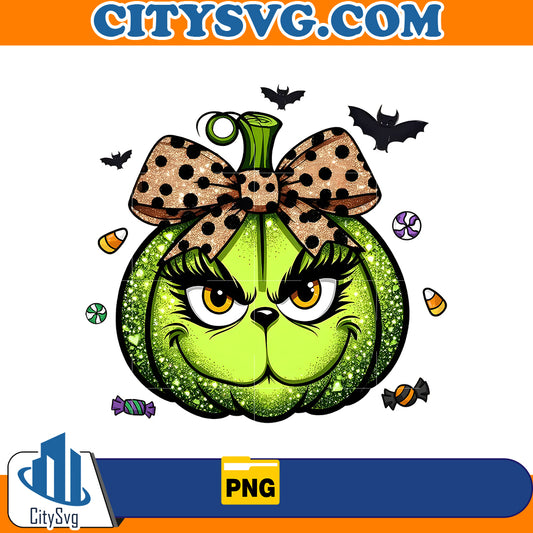 Grinch Pumpkin Png