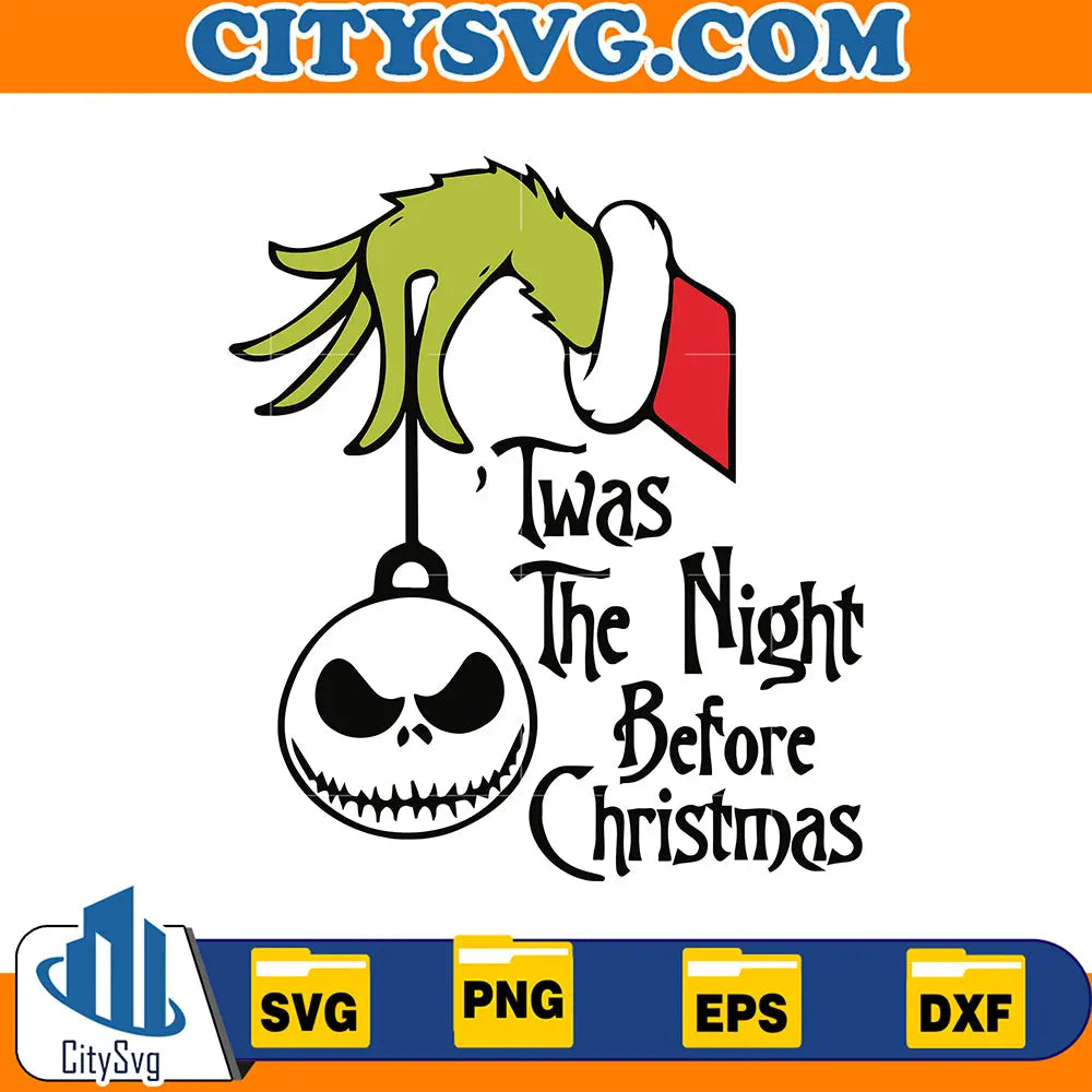 GrinchTheNightBeforeChristmasSvg