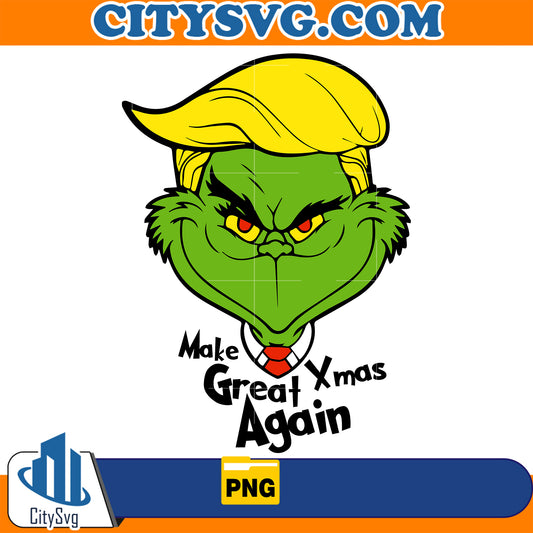 GrinchTrumpMakeGreatXmasAgainPng