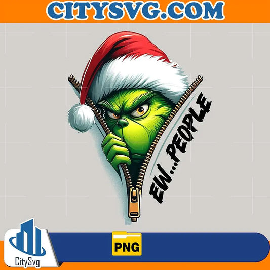 GrinchZipperEwPeopleChristmasPng