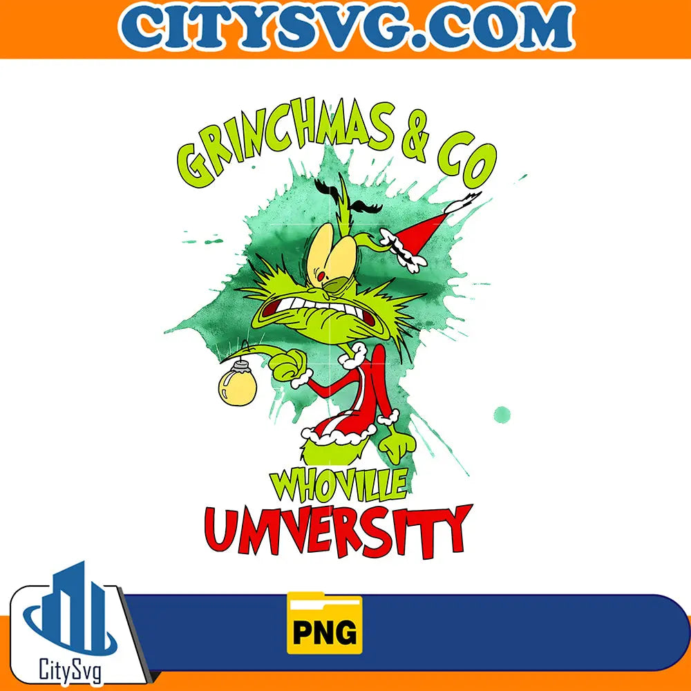 GrinchmasAndCoWhovilleeUniversityPng