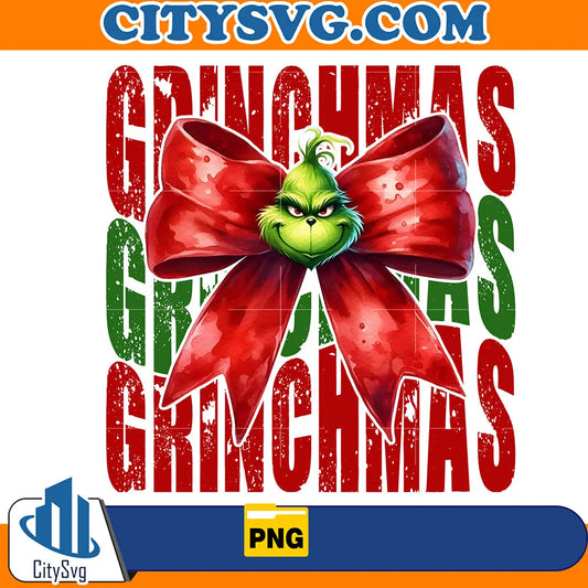 GrinchmasCoquetteChristmasPng