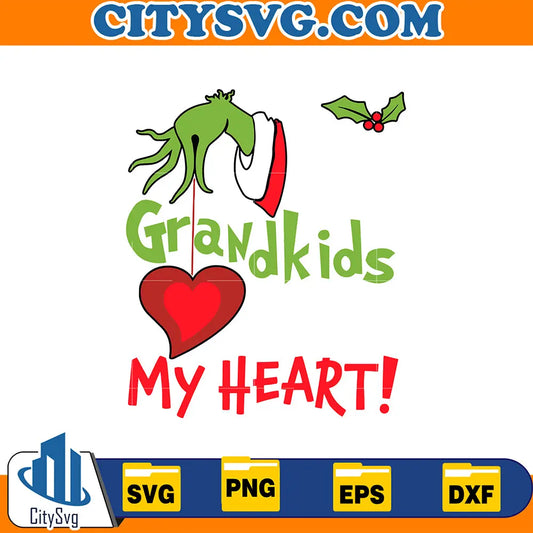 GrinchmasMyGrandkidsStoleMyHeartSvg
