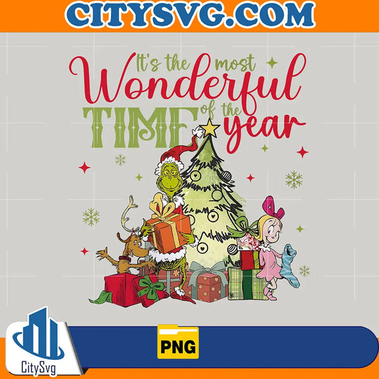 GrinchmasTheMostWonderfulTimeOfTheYearPng