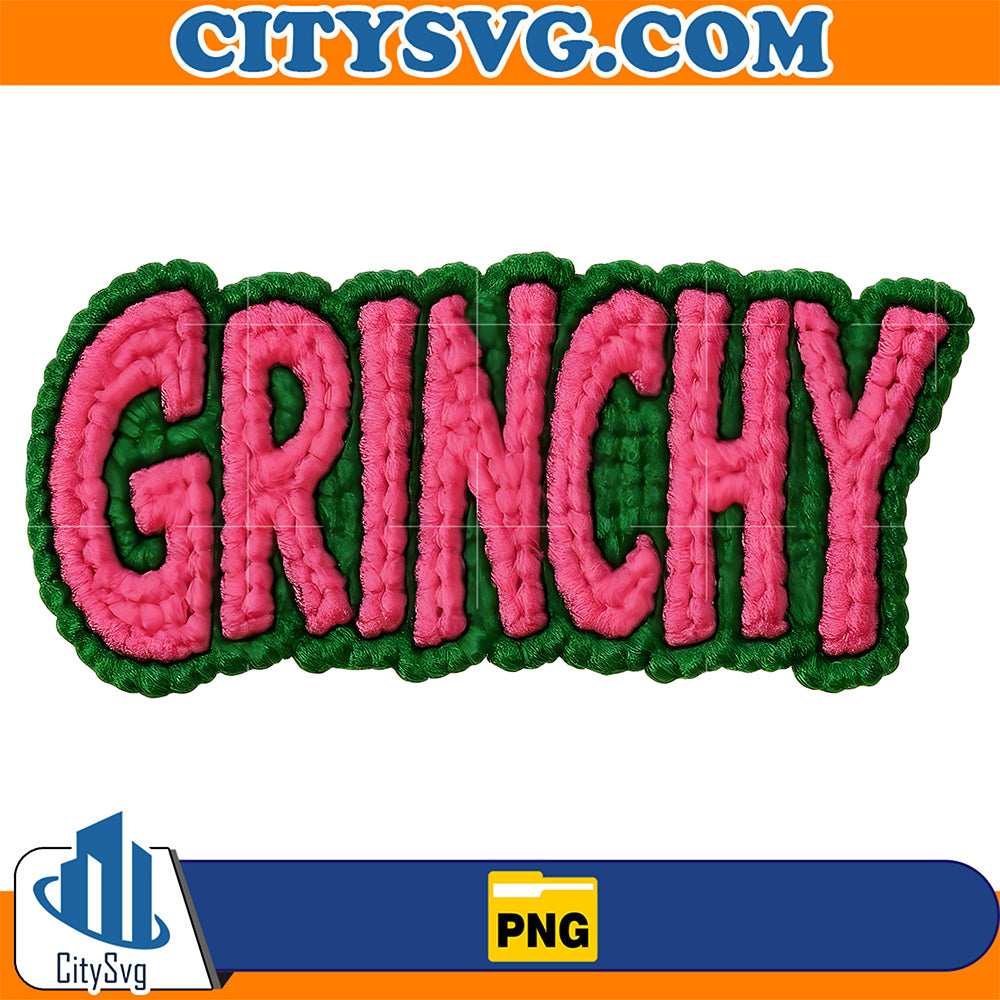 Grinchy-Crochet-Png