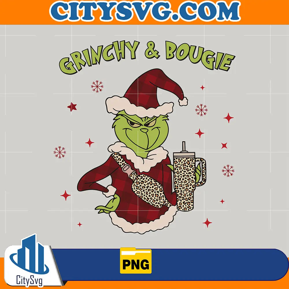 GrinchyandBougieChristmasTumblerPng