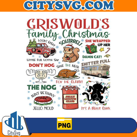Griswold's Family Christmas Png CitySvg