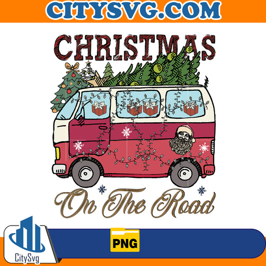 Christmas On the Road Png