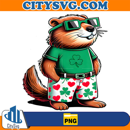 Groundhog-St-Patrick-s-Day-Solar-Valentine-s-Day-Png