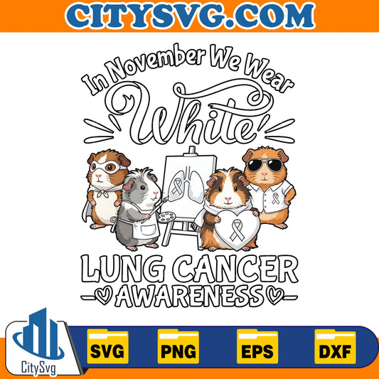 Guinea-Pig-Lung-Cancer-Awareness-Svg