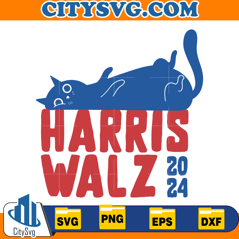 Kamala Harris 2024 Walz Svg, Kamala Harris Svg