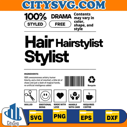 HairHairStylistStylistSvg