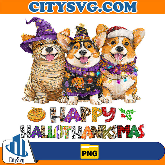 Hallothanksmas-Corgi-Dogs-Halloween-Christmas-Pumpkin-Png