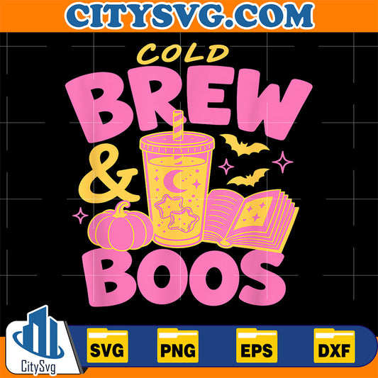 Halloween-Coffee-Colde-Brewsand-Boos-Spooky-Season-Svg
